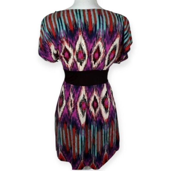 TWENTY ONE MULTICOLOR MINI DRESS SZ.M EUC. - Picture 4 of 6